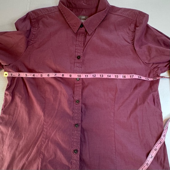 J.Jill Long Sleeve Button Down Shirt – 100% Cotton – Women’s Large - Picture 5 of 8